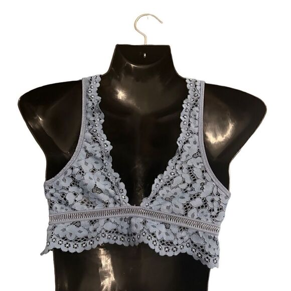 VICTORIA’S SECRET blue bralette top bra women’s XS - Picture 4 of 4